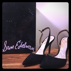 Sam Edelman Dora Black Suede